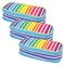 Teacher Created Resources Colorful Stripes Pencil Cases, 3ct.